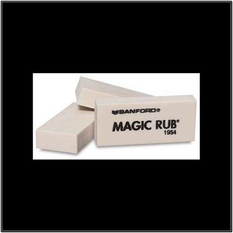 The Science Behind the Magic: How White Magic Rib Erasers Work